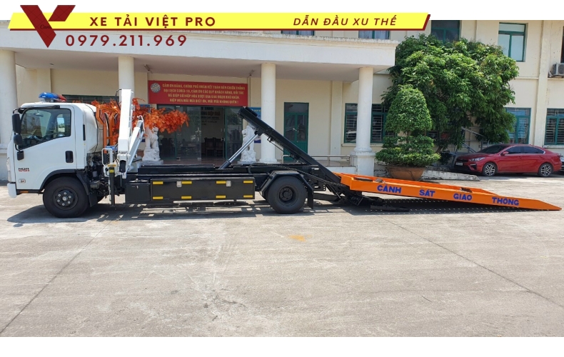 ISUZU cứu hộ sàn trượt, Top 1 trong thị trường xe cứu hộ