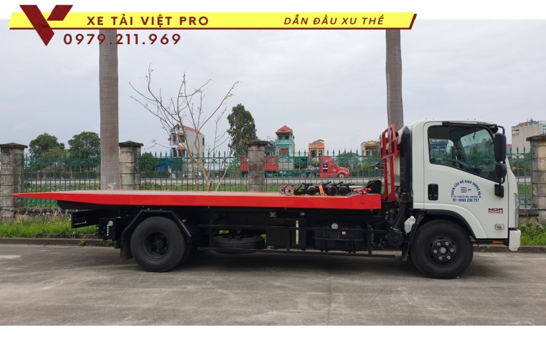 ISUZU cứu hộ sàn trượt, Top 1 trong thị trường xe cứu hộ