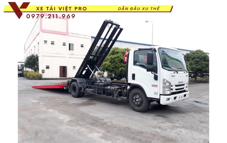 ISUZU cứu hộ sàn trượt, Top 1 trong thị trường xe cứu hộ