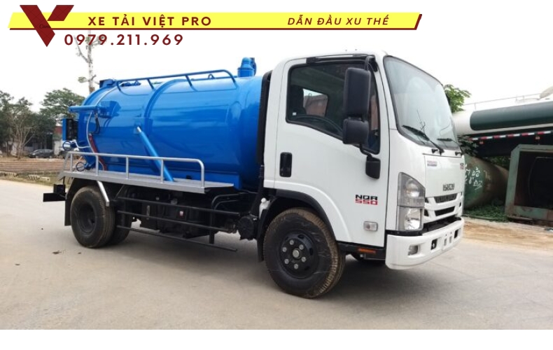 ISUZU Xe ô tô hút chất thải 05 Khối