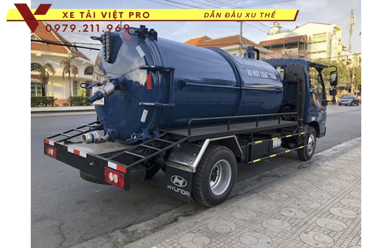 ISUZU Xe ô tô hút chất thải 05 Khối