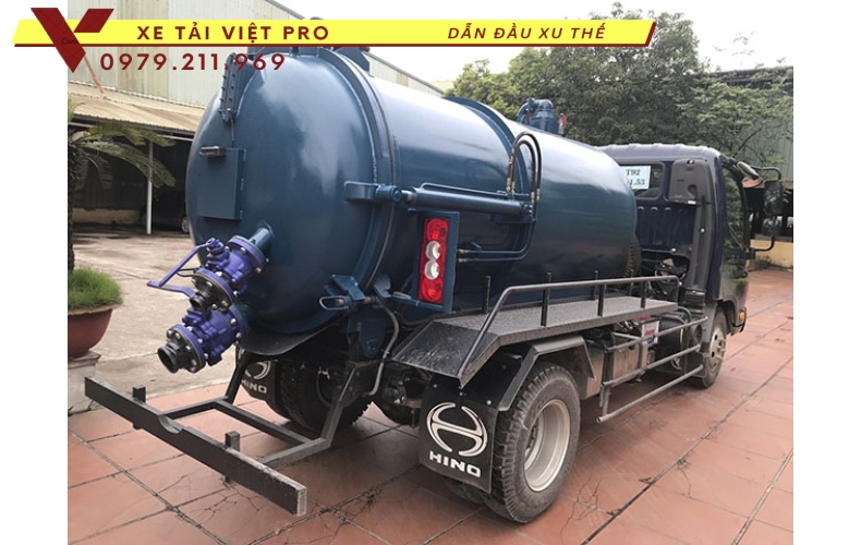 ISUZU Xe ô tô hút chất thải 05 Khối