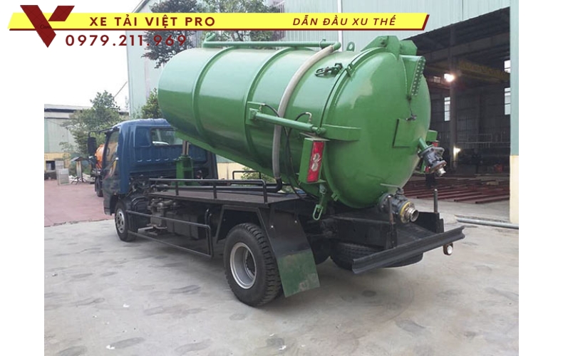 ISUZU Xe ô tô hút chất thải 05 Khối