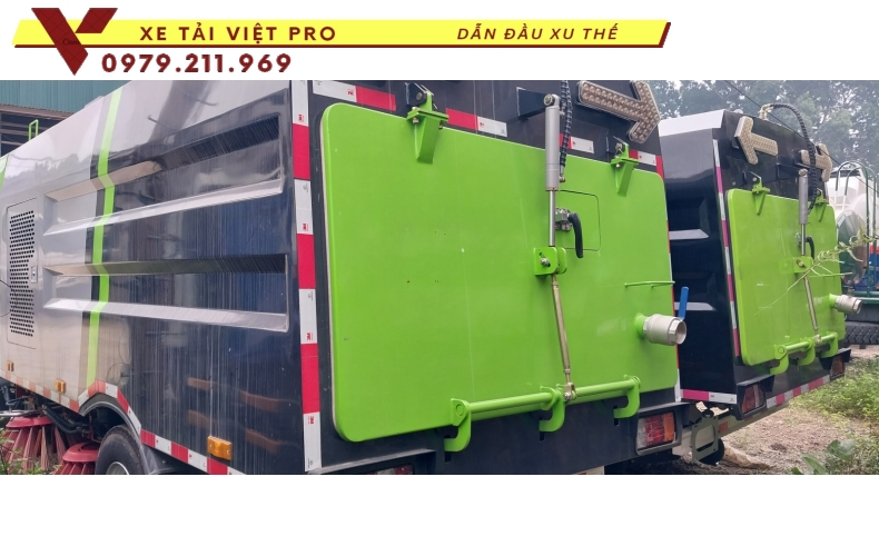 Báo giá xe ISUZU quét đường hút bụi 6m3 mới nhất hiện nay