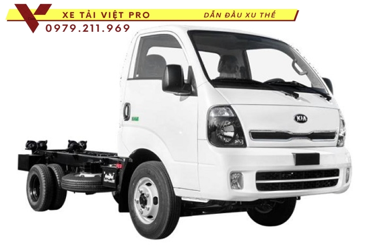 Xe Kia K250 cuốn ép rác 3,3 khối