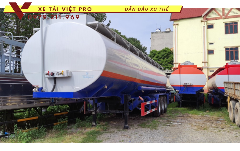 Mooc chở xăng dầu 40 khối