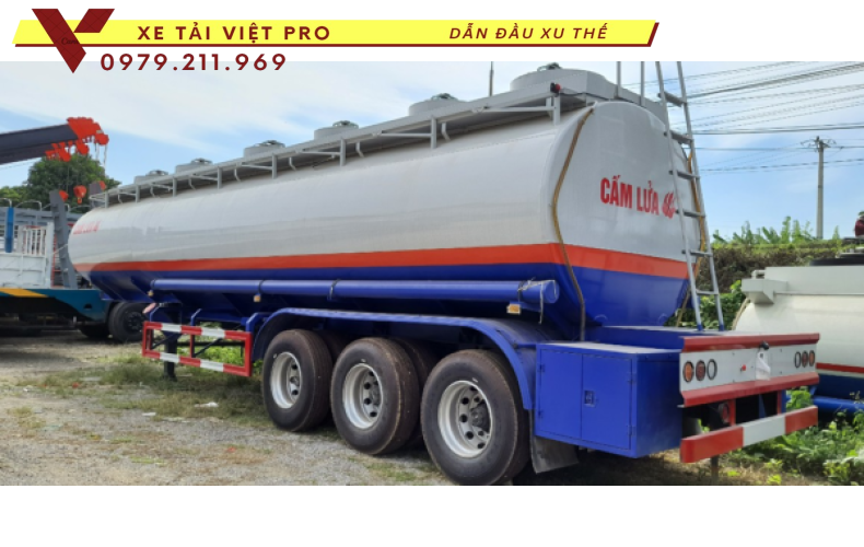 Mooc chở xăng dầu 40 khối