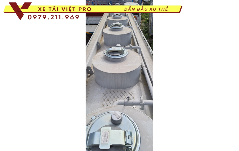 Mooc chở xăng dầu 40 khối