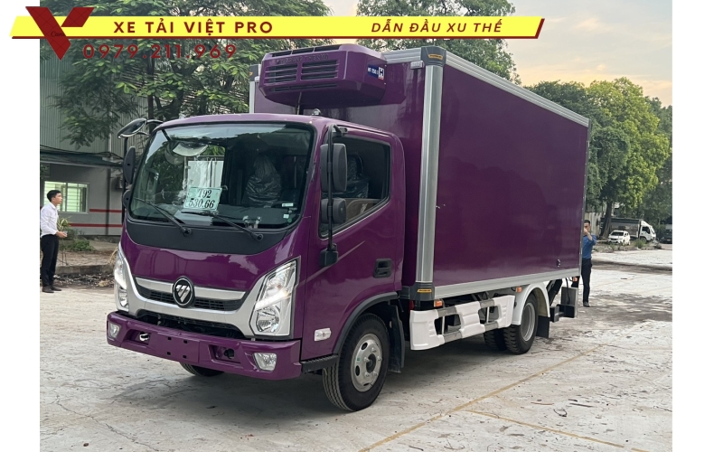 Báo giá xe Ollin S490 thùng kín bảo ôn mới nhất hiện nay