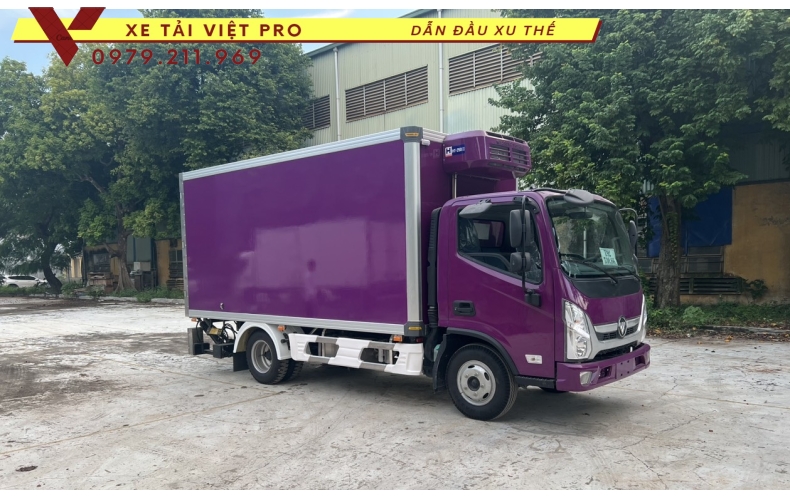 Báo giá xe Ollin S490 thùng kín bảo ôn mới nhất hiện nay