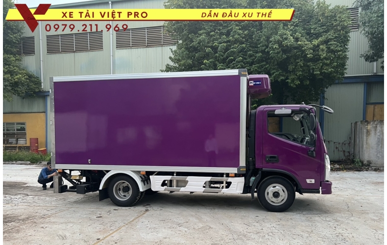 Báo giá xe Ollin S490 thùng kín bảo ôn mới nhất hiện nay