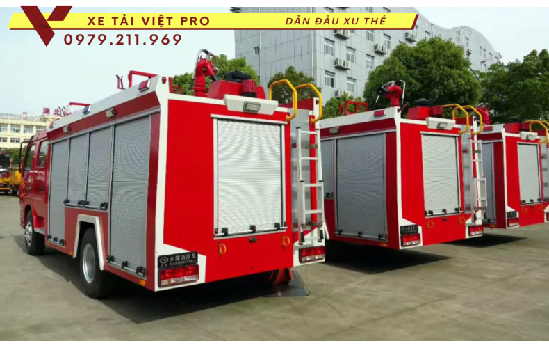 Xe chữa cháy 4 khối nước Ollin 500B