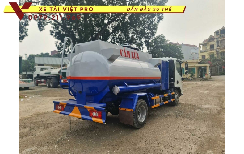 Báo giá mới nhất cho xe Thaco ollin S700 téc chở xăng dầu 6m3