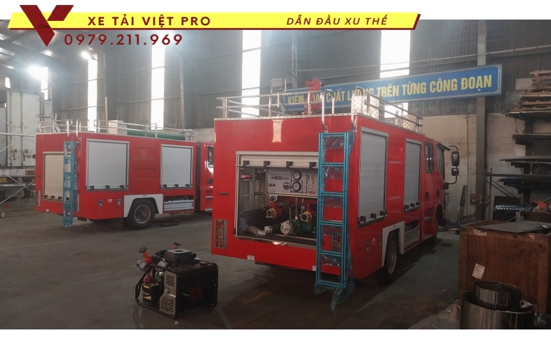 Báo giá xe Ollin S700 cứu hỏa mới nhất hiện nay