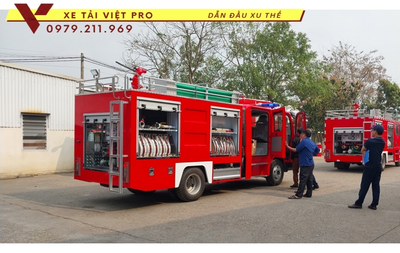 Báo giá xe Ollin S700 cứu hỏa mới nhất hiện nay