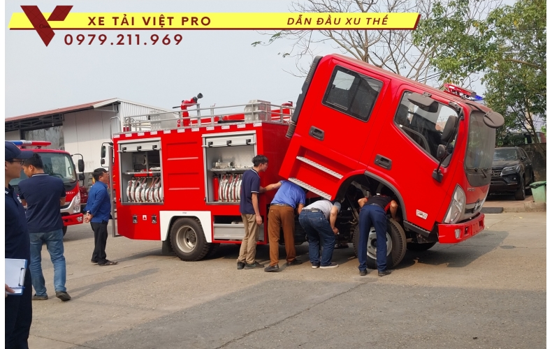 Báo giá xe Ollin S700 cứu hỏa mới nhất hiện nay