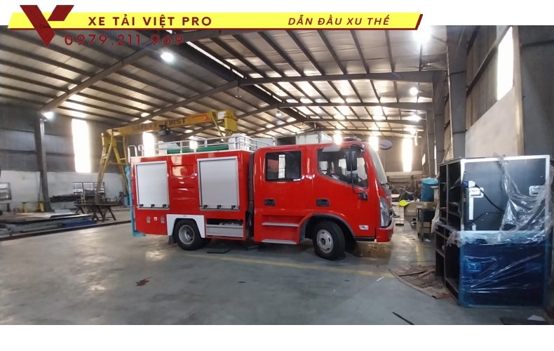 Báo giá xe Ollin S700 cứu hỏa mới nhất hiện nay