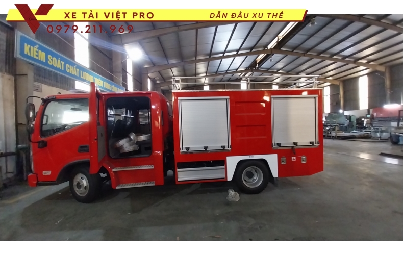 Báo giá xe Ollin S700 cứu hỏa mới nhất hiện nay