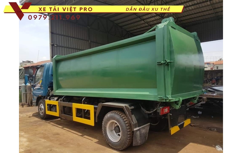 Báo giá xe Ollin 700 thùng chở rác rời 10 khối mới nhất hiện nay