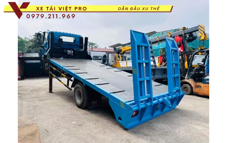 Xe Ollin S720 nâng đầu chở máy công trình có giá bao nhiêu?