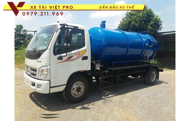 Giá Xe hút chất thải 5 khối Ollin 700C mới nhất hiện nay