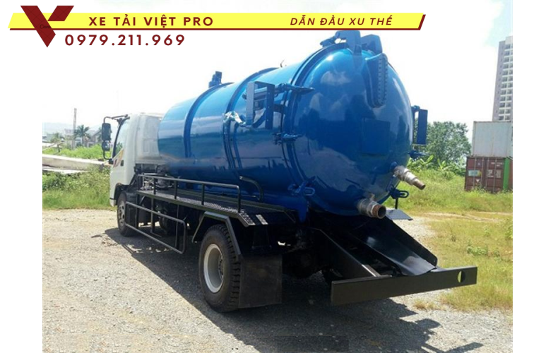 Giá Xe hút chất thải 5 khối Ollin 700C mới nhất hiện nay