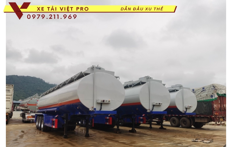 Rơ mooc bồn chở dầu 29 khối