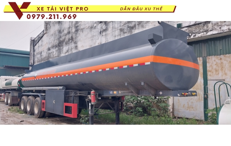 Sơ mi rơ mooc téc hóa chất Acetinic 28 khối