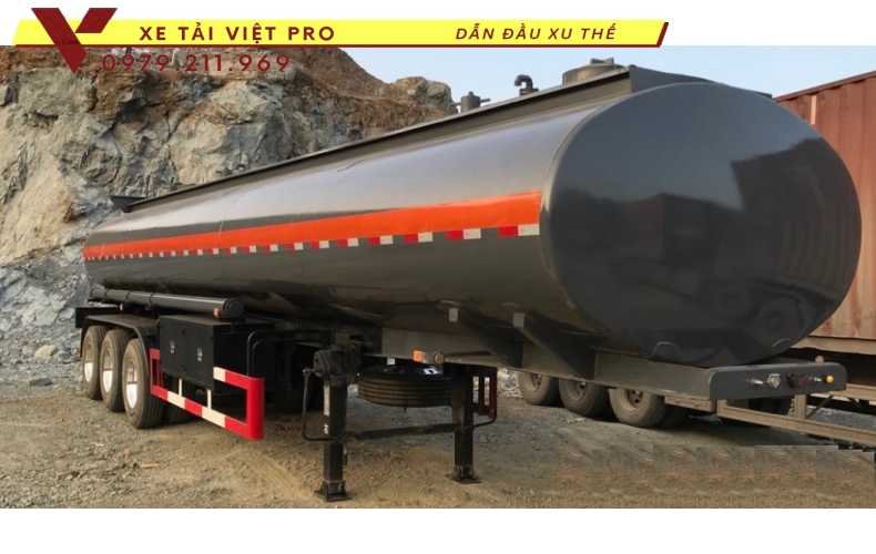 Sơ mi rơ mooc téc hóa chất Acetinic 28 khối