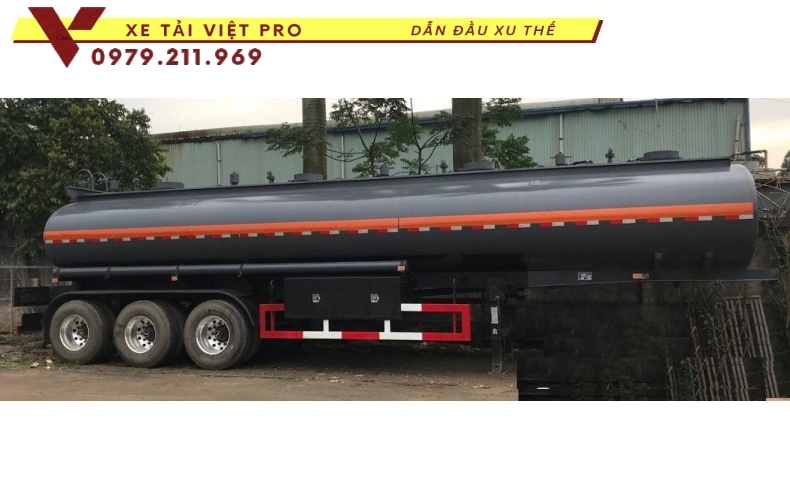 Sơ mi rơ mooc téc hóa chất Acetinic 28 khối