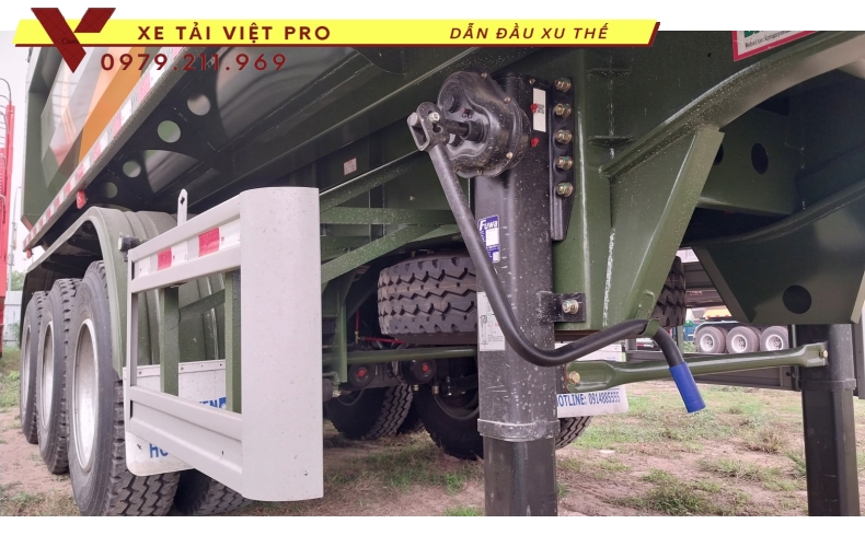 Báo giá mới nhất năm 2024 thùng sơ mi rơ mooc ben Tianjun tại Hà Nội