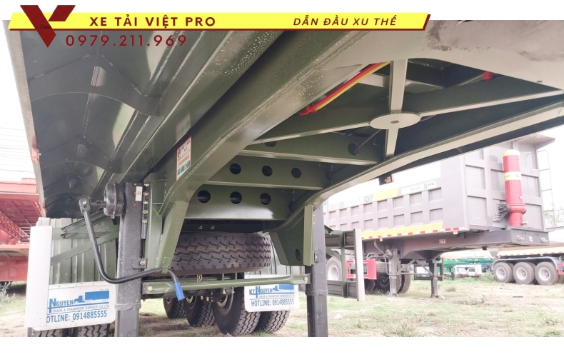 Báo giá mới nhất năm 2024 thùng sơ mi rơ mooc ben Tianjun tại Hà Nội