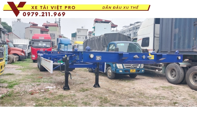 Báo giá Sơ mi rơ mooc sàn 3 trục mới nhất hiện nay