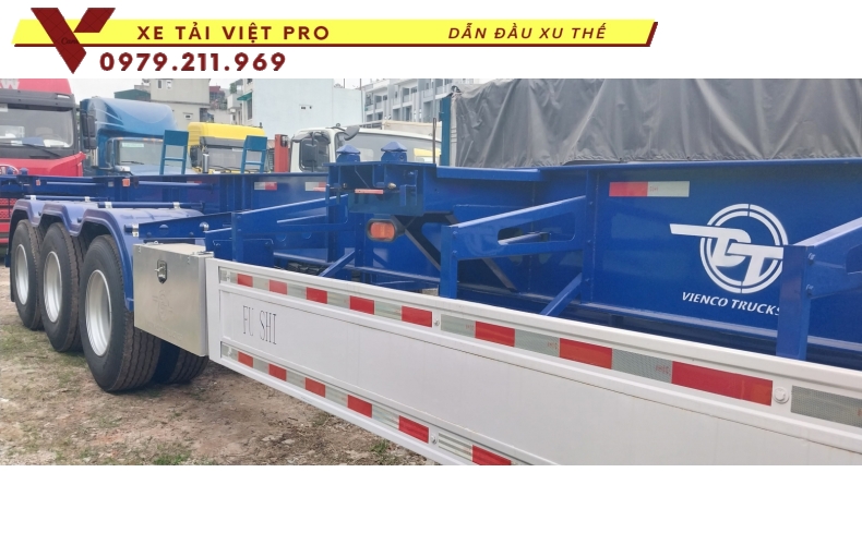 Báo giá Sơ mi rơ mooc sàn 3 trục mới nhất hiện nay