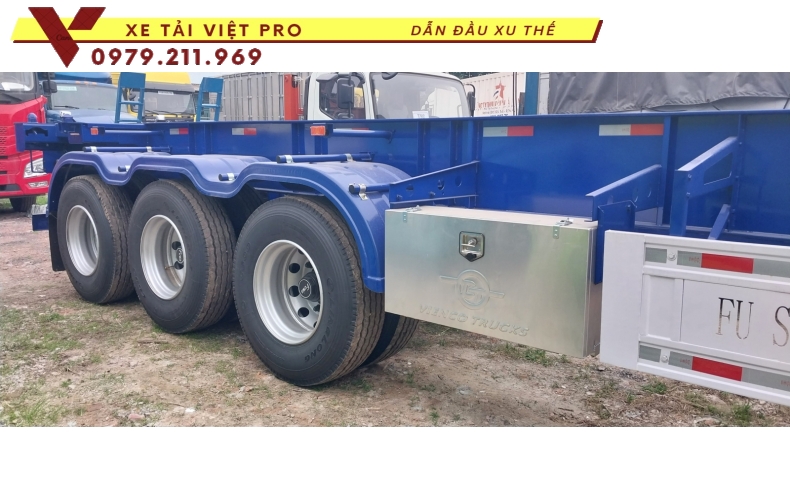 Báo giá Sơ mi rơ mooc sàn 3 trục mới nhất hiện nay