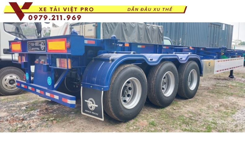 Báo giá Sơ mi rơ mooc sàn 3 trục mới nhất hiện nay