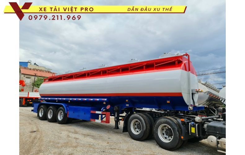 Báo giá sơ mi rơ mooc téc xăng dầu 3 trục mới nhất hiện nay