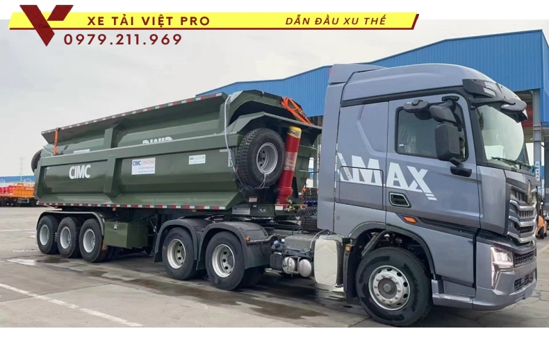 Báo giá sơ mi rơ mooc ben CIMC mới nhất năm 2024