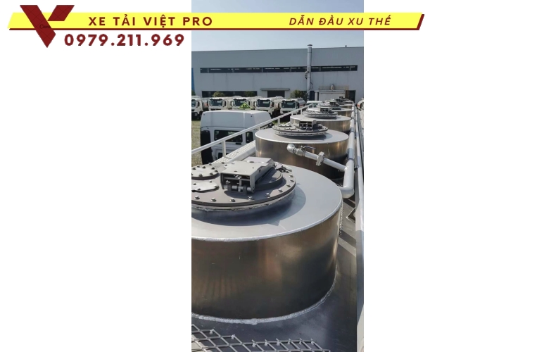 Báo giá sơ mi rơ mooc xi téc chở LPG 52 khối nhãn hiệu Dali