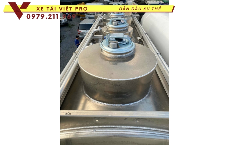 Báo giá sơ mi rơ mooc xi téc chở LPG 52 khối nhãn hiệu Dali