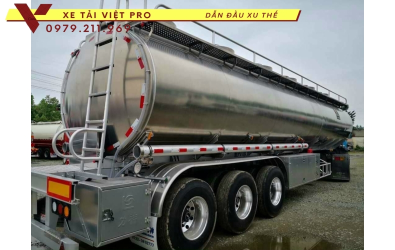 Báo giá sơ mi rơ mooc xi téc chở LPG 52 khối nhãn hiệu Dali