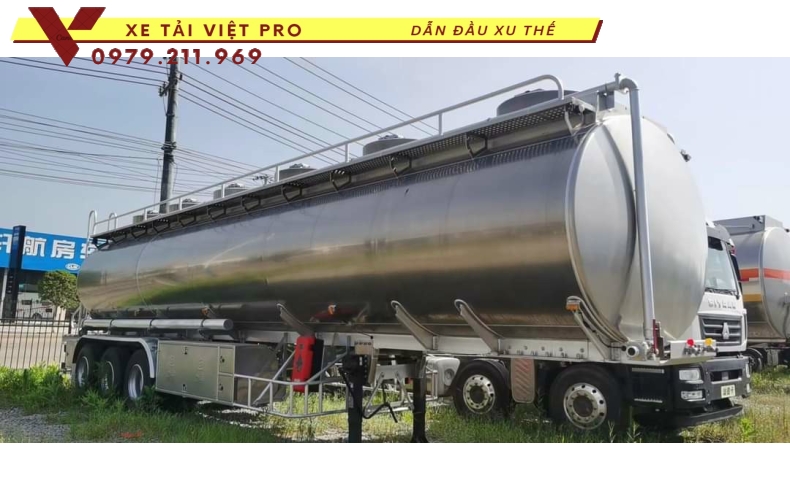 Báo giá sơ mi rơ mooc xi téc chở LPG 52 khối nhãn hiệu Dali