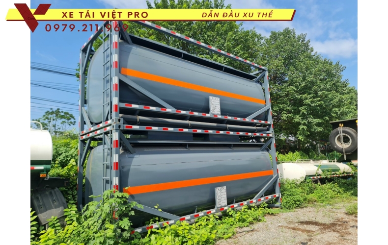Báo giá ISOTANK Bồn chở acid, hóa chất 21 khối mới nhất hiện nay