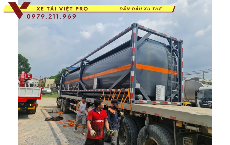 Báo giá ISOTANK Bồn chở acid, hóa chất 21 khối mới nhất hiện nay