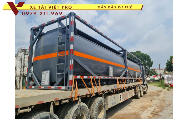 Báo giá ISOTANK Bồn chở acid, hóa chất 21 khối mới nhất hiện nay