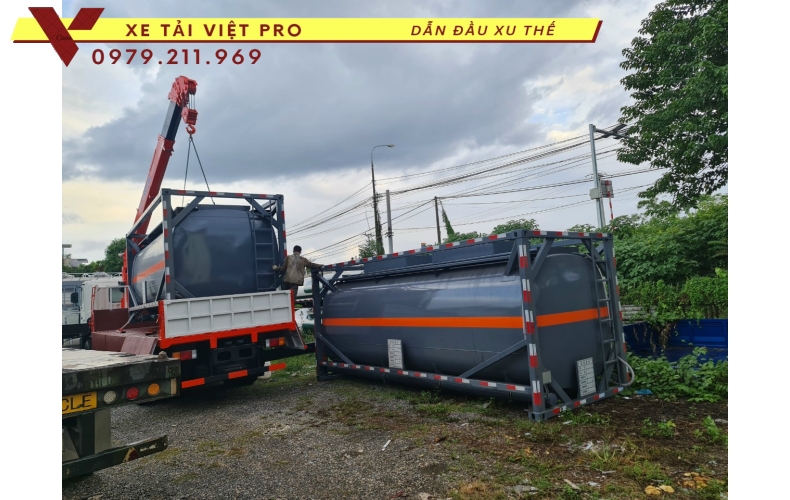 Báo giá ISOTANK Bồn chở acid, hóa chất 21 khối mới nhất hiện nay