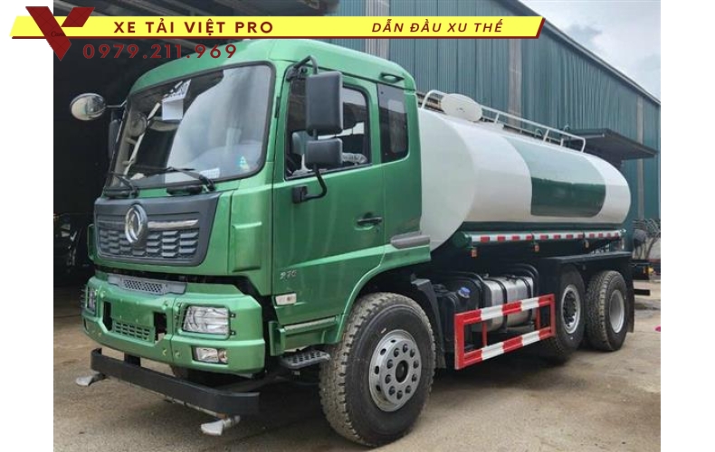 3 Địa điểm Xe tải Dongfeng 3 chân téc chở nước 15 khối tốt
