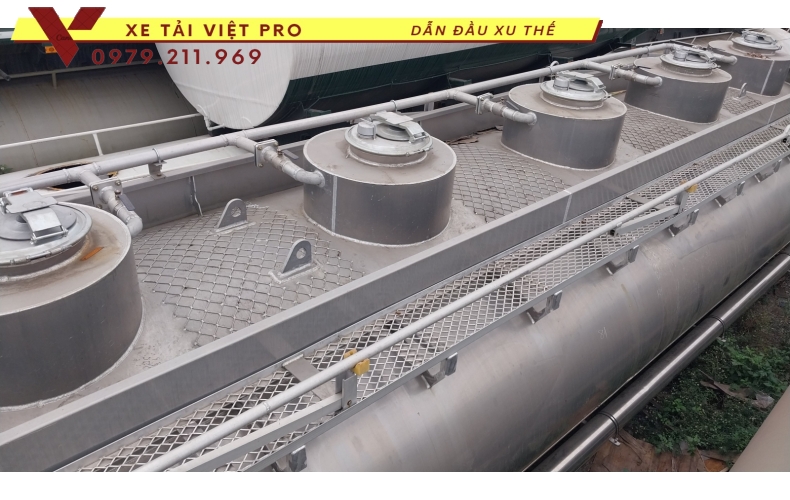 Mooc chở xăng dầu 40 khối