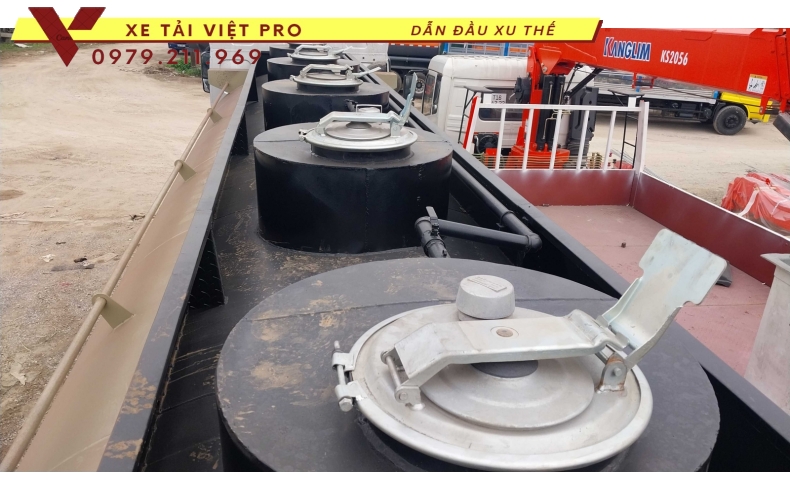 Mooc chở xăng dầu 40 khối