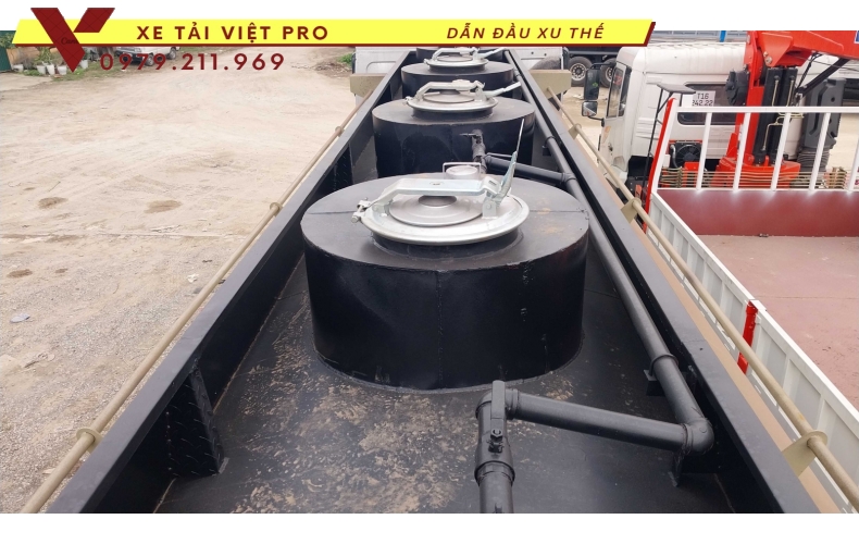 Mooc chở xăng dầu 40 khối